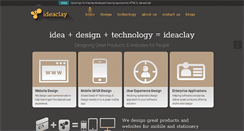 Desktop Screenshot of ideaclay.com