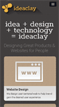 Mobile Screenshot of ideaclay.com